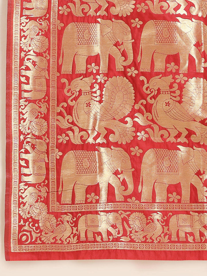 Woven Design Art Silk Saree