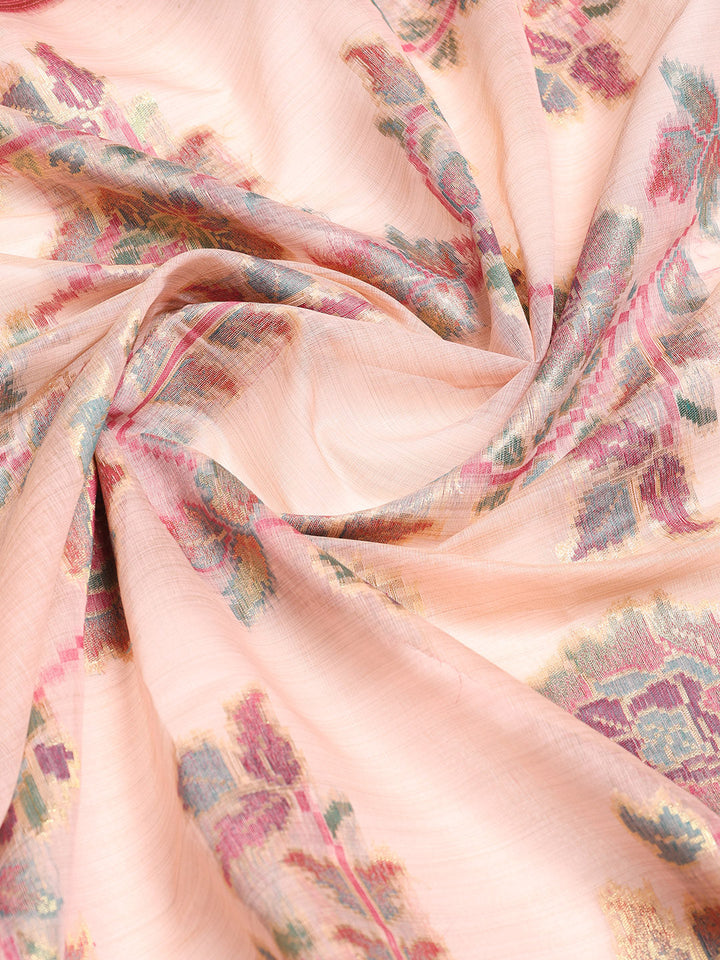 Zari Jaal Art Silk Woven Saree
