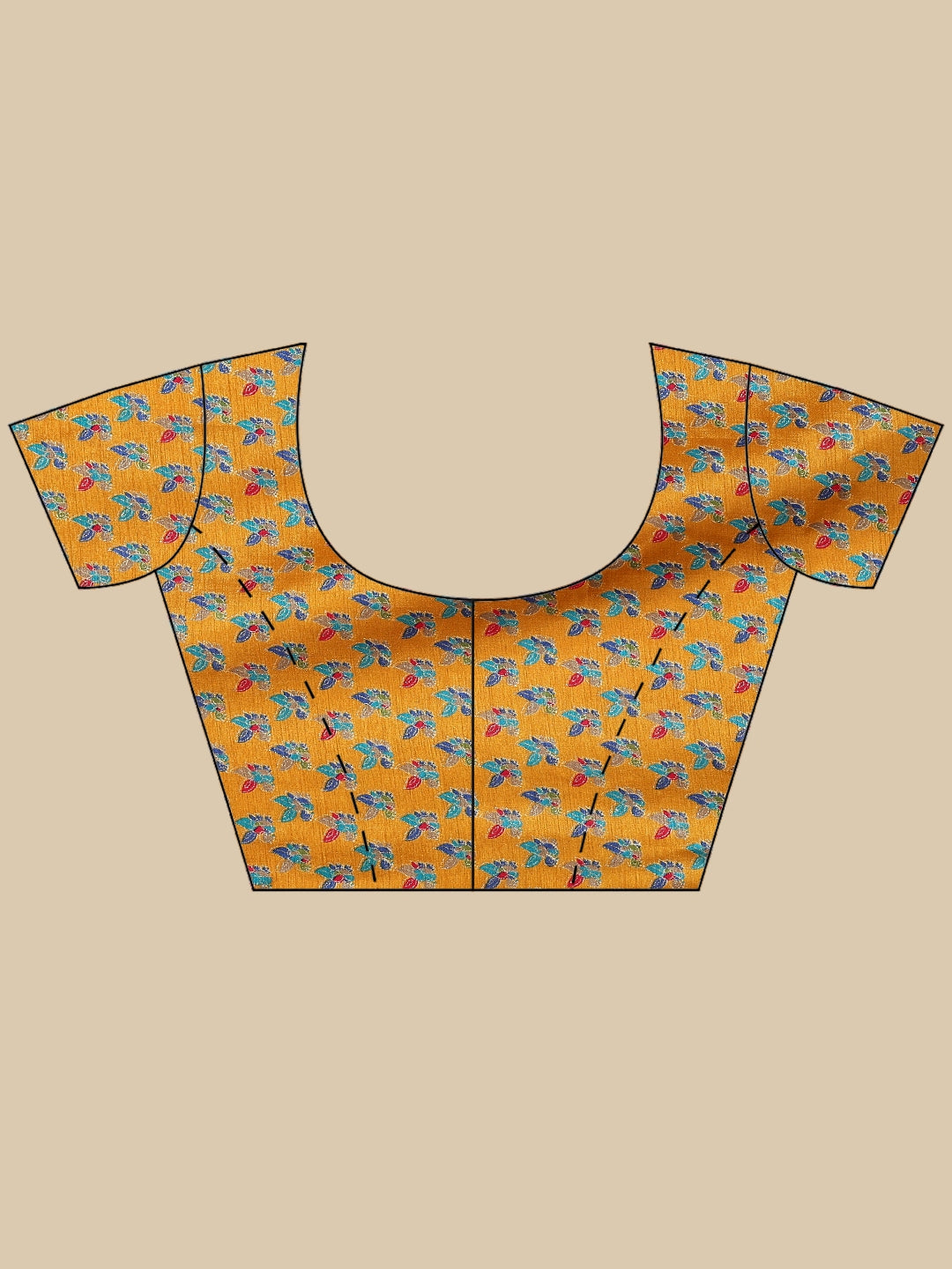 Digital Printed Art Silk Saree