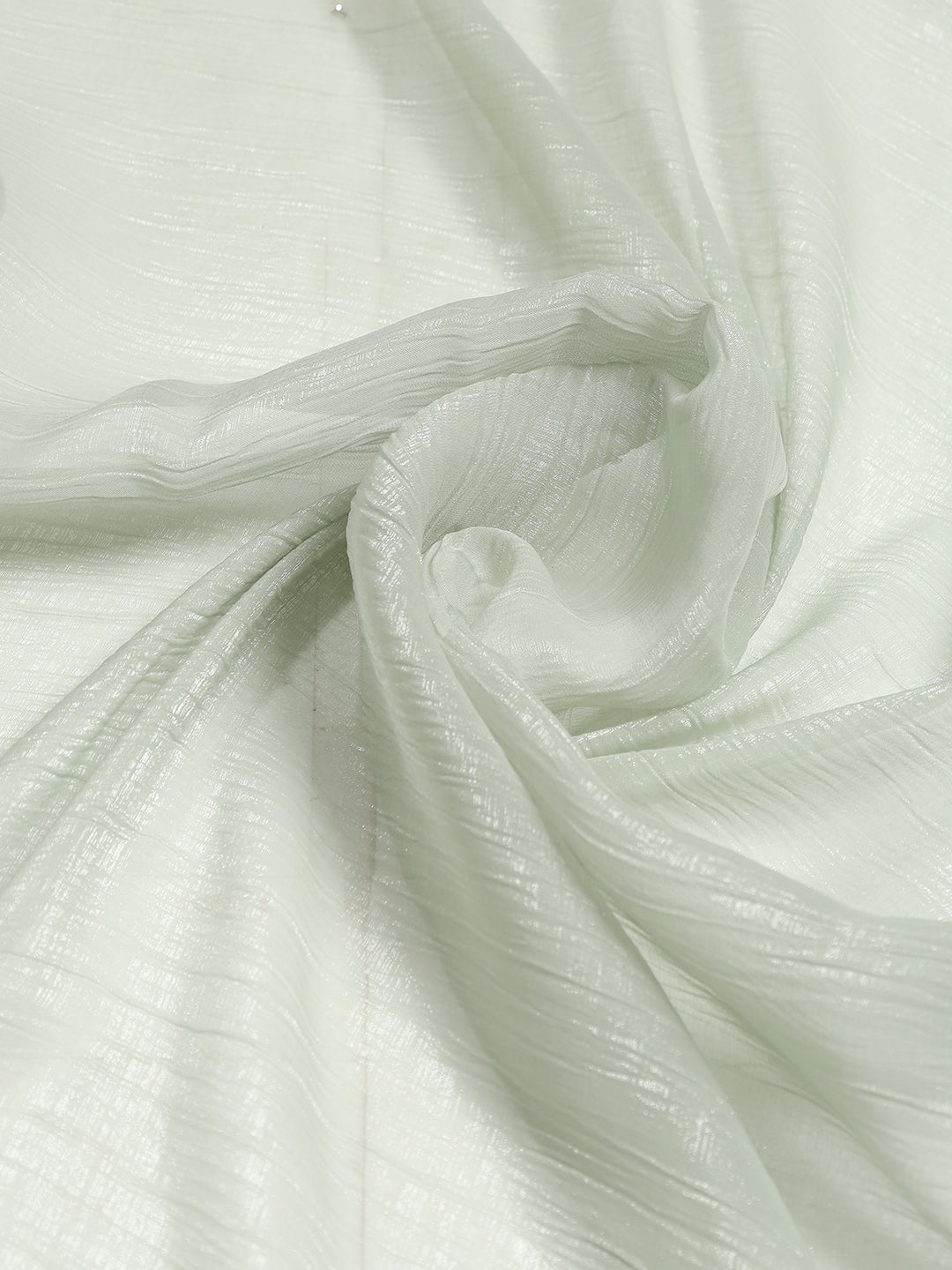 Cutdana Embroidered Chiffon Saree