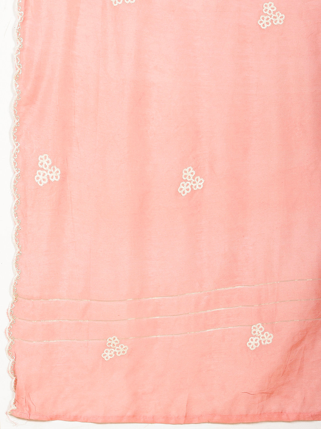 Bandhani Printed Cotton Unstitched Suit Piece With Dupatta