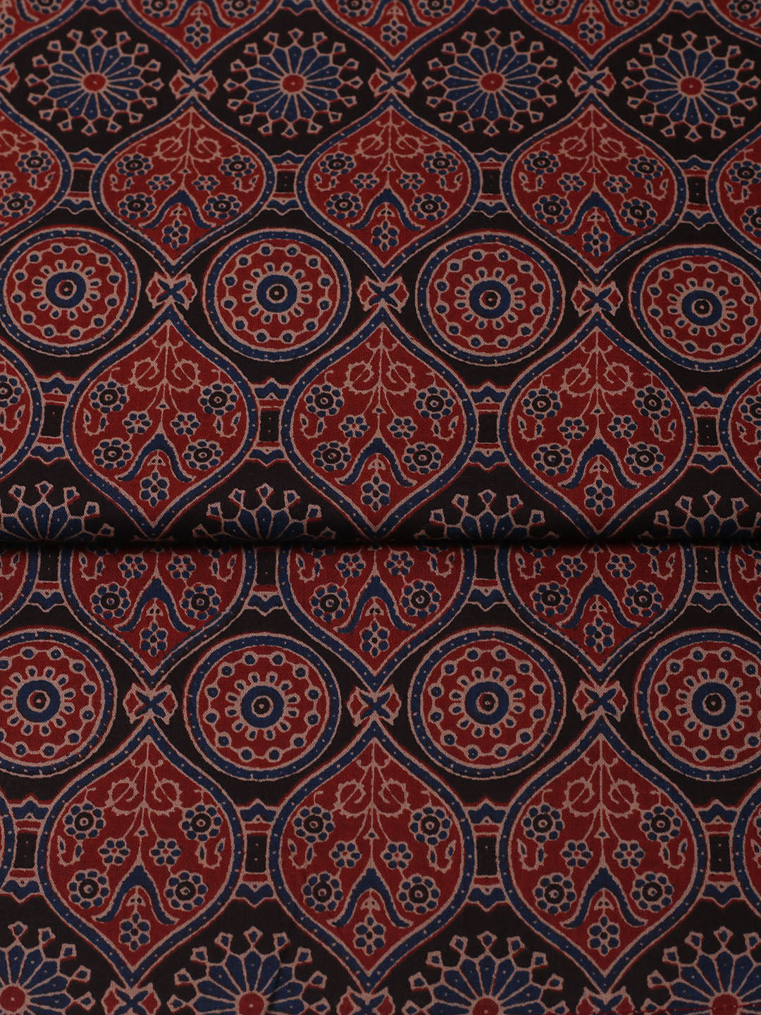 Printed Cotton Unstitched Suit With Pant Dupatta