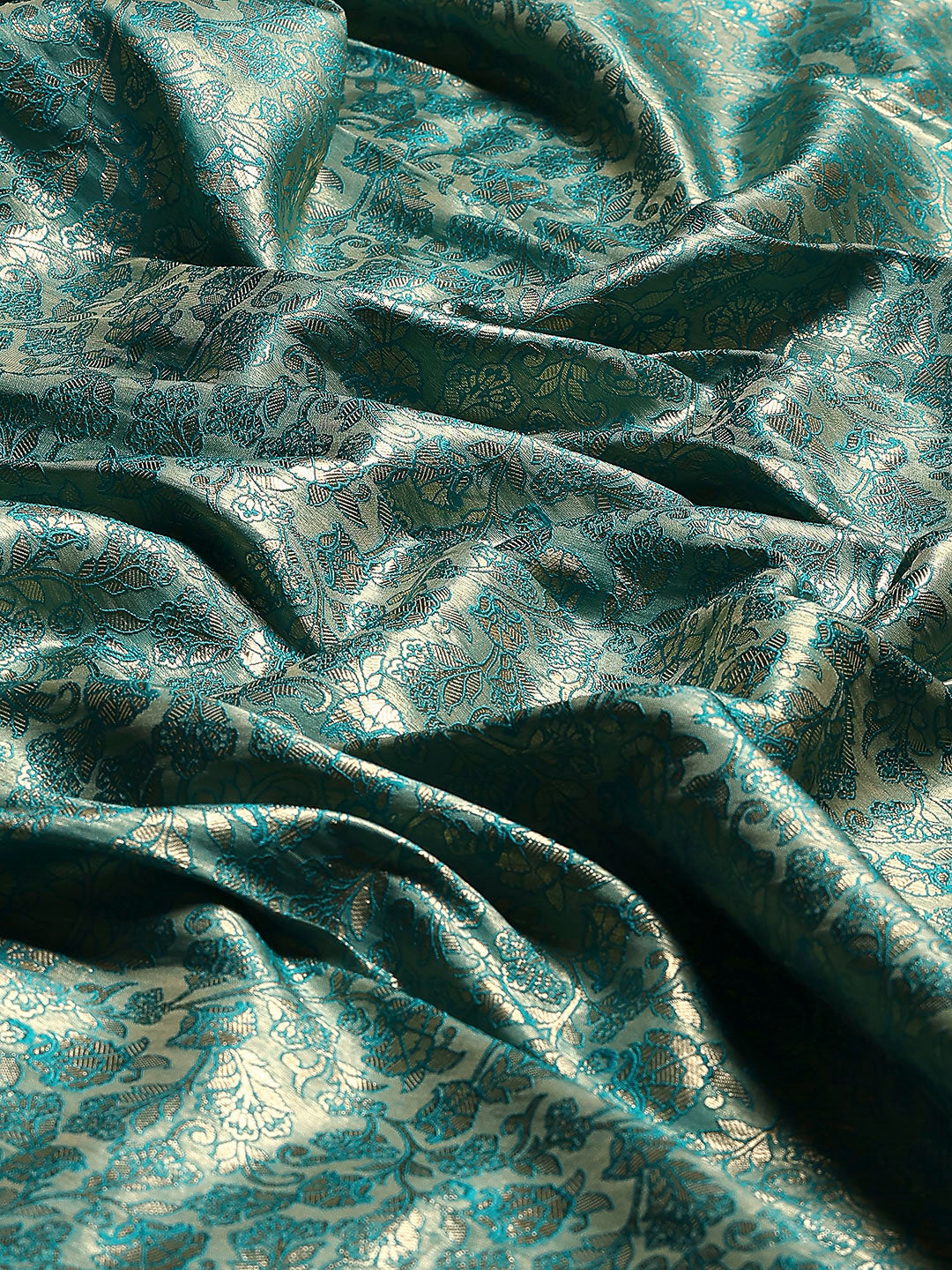 Woven Design Satin Saree