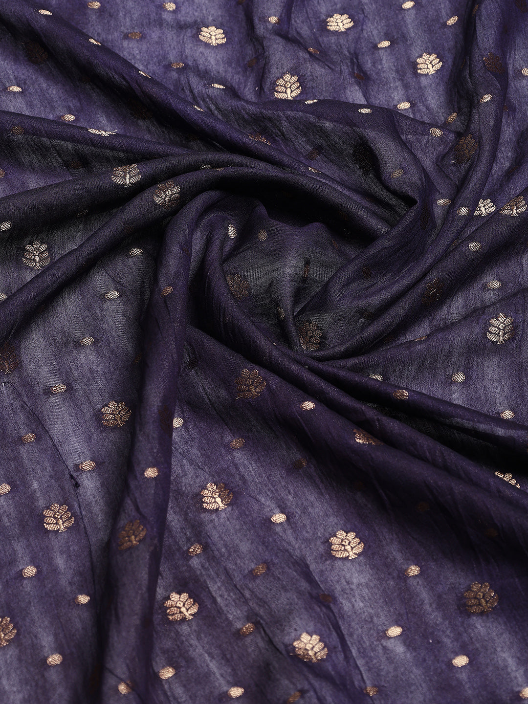 Digital Printed Cotton Blend Woven Saree