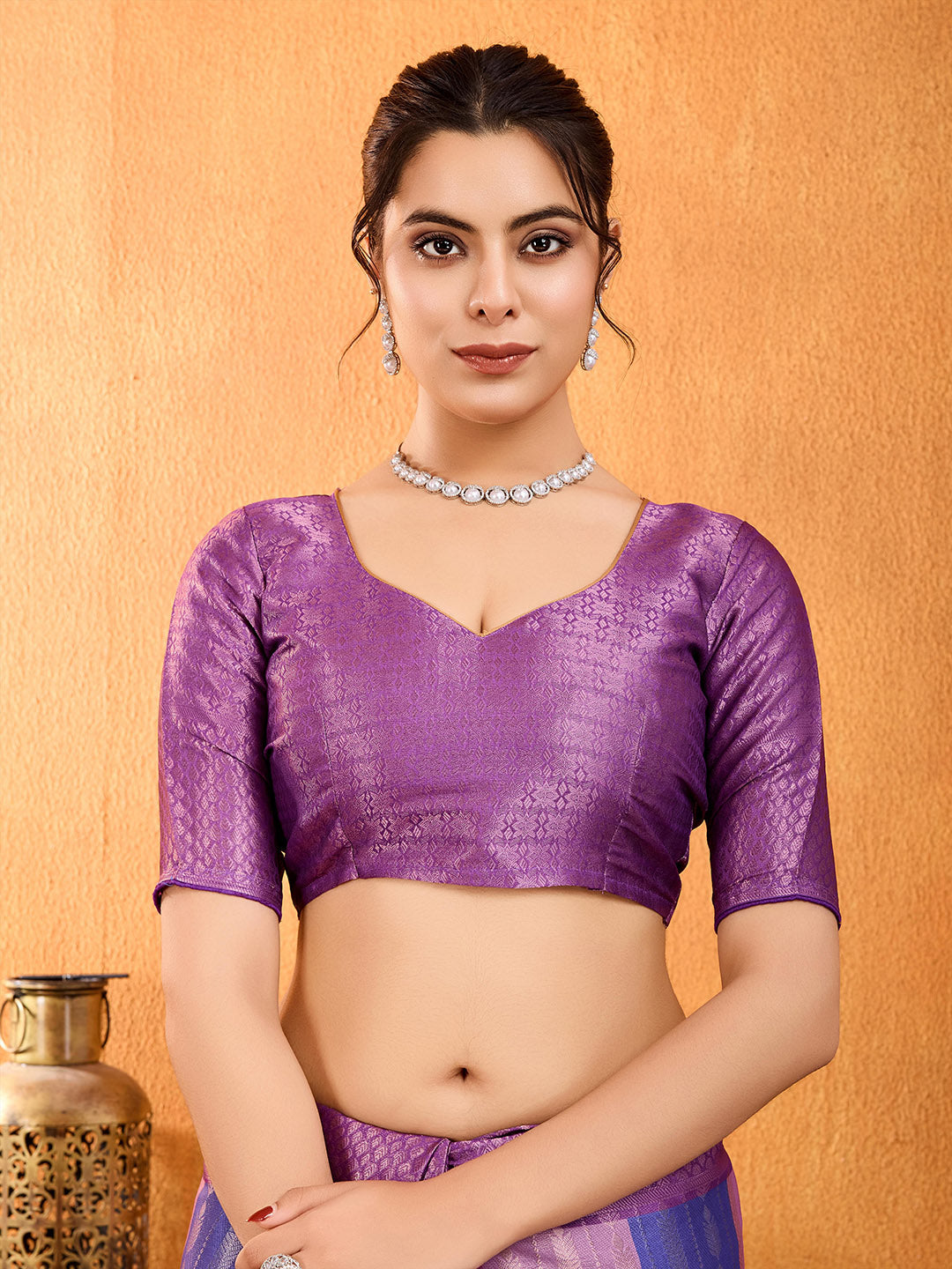 Embroidered Art Silk Saree
