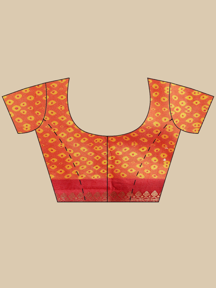 Digital Printed Art Silk Saree