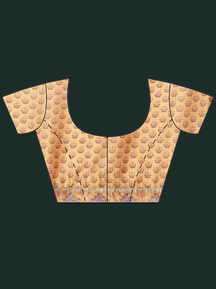 Printed Organza Saree