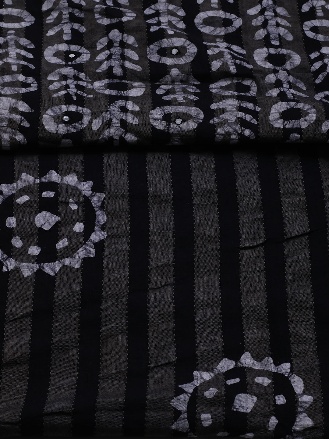 Printed Cotton Blend Unstitched Suit With Dupatta