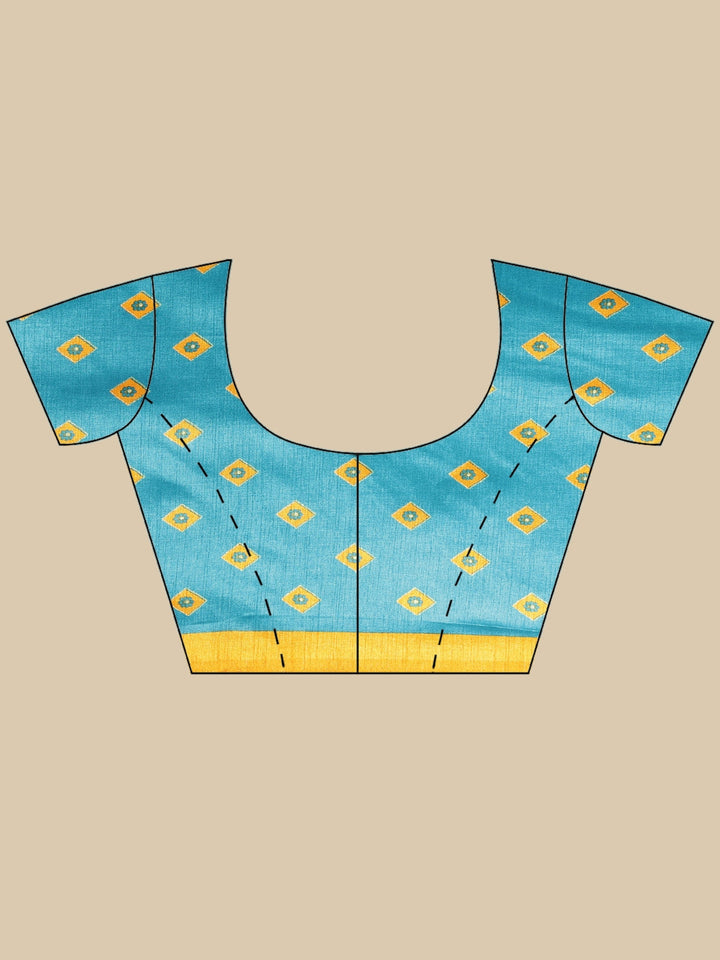 Digital Printed Art Silk Saree