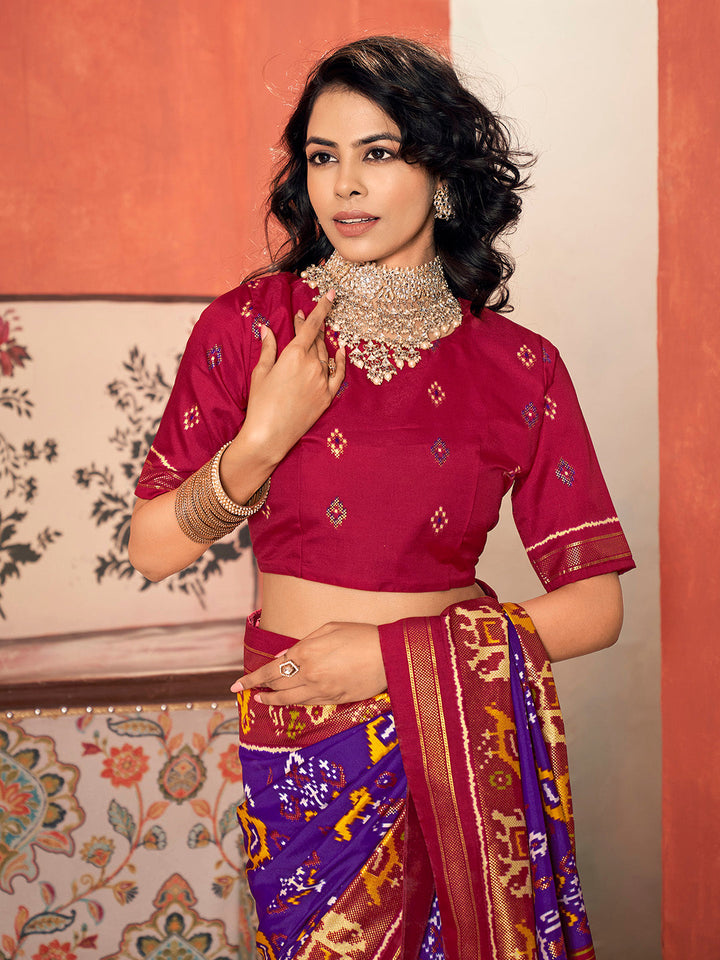 Printed Art Silk Saree