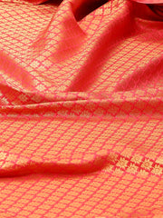 Zari Jaal Brocade Handloom Woven Saree