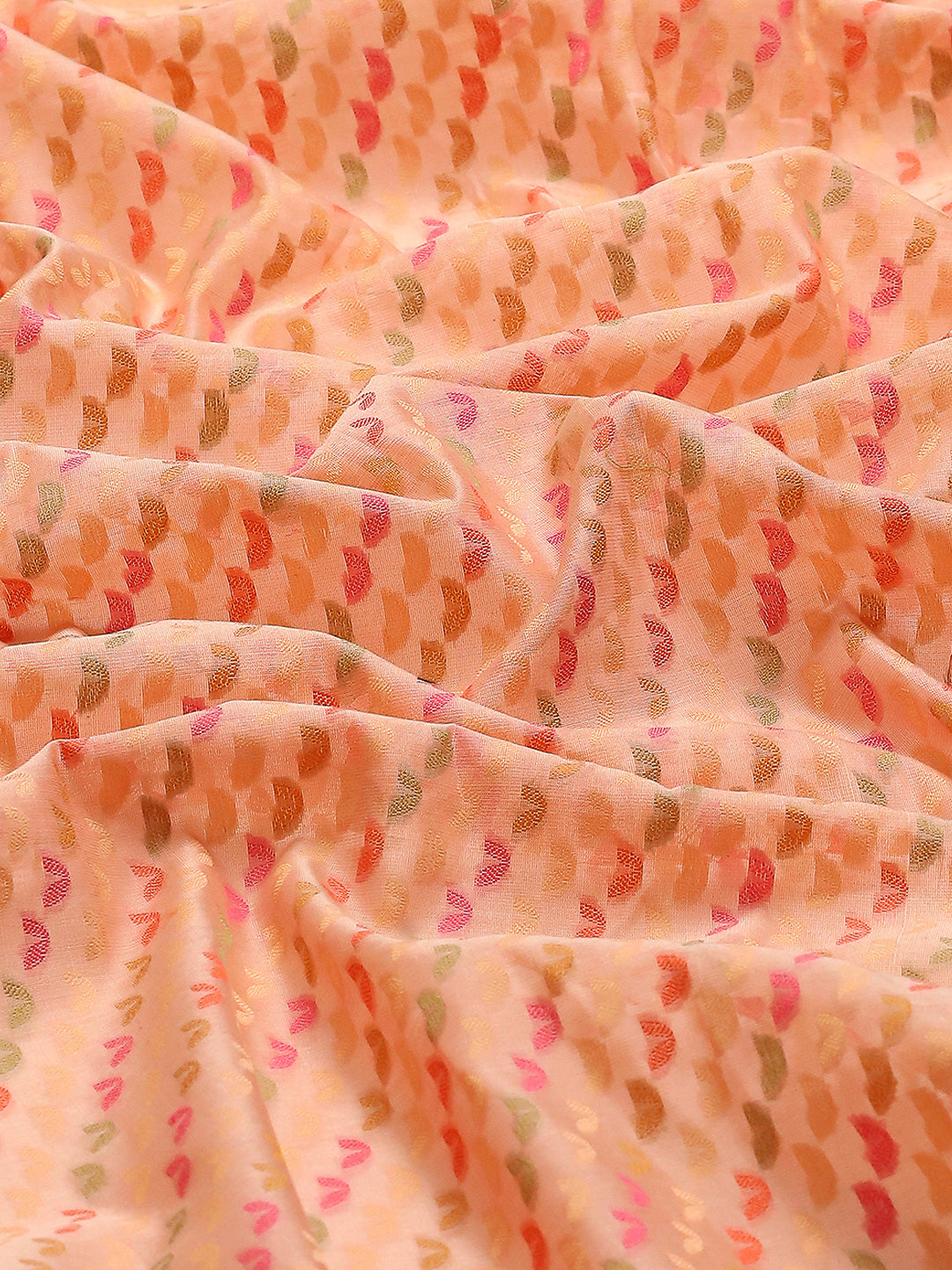 Resham Woven Design Cotton Blend Woven Saree