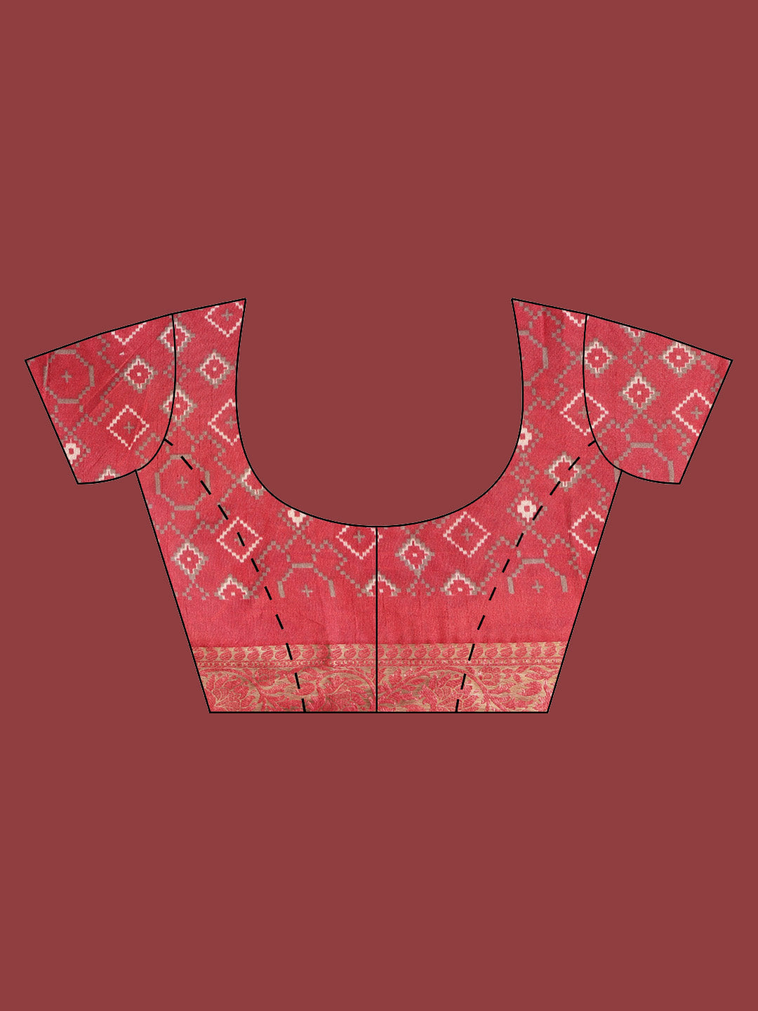 Printed Art-Tusser Saree