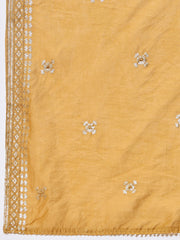 Neck Embroidered Cotton Unstitched Suit Piece With Dupatta