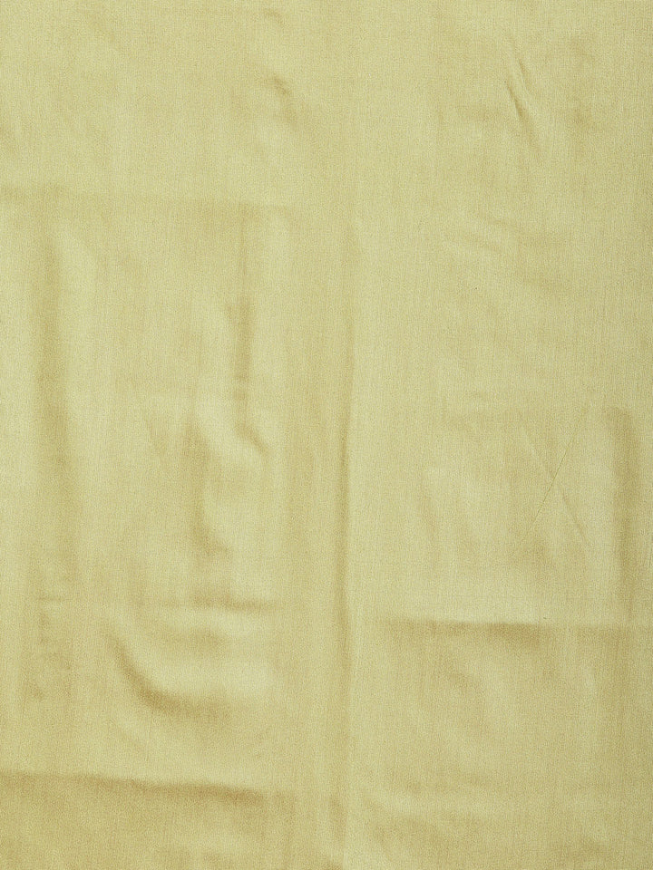 Woven Banarasi Chanderi Unstitched Suit With Dupatta