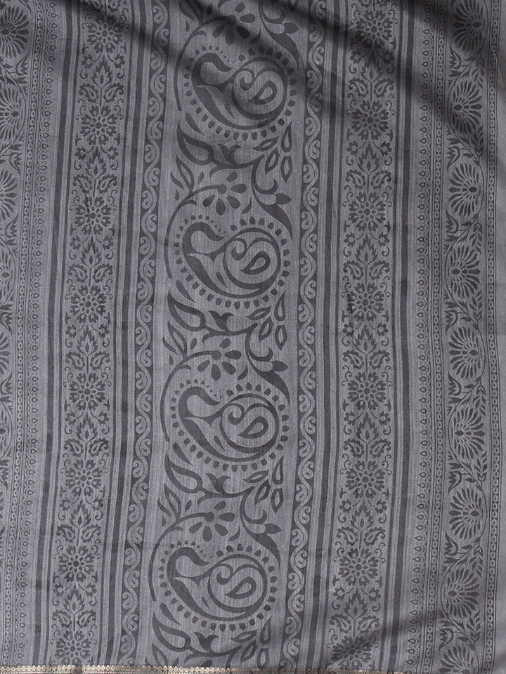 Printed Dola Silk Saree