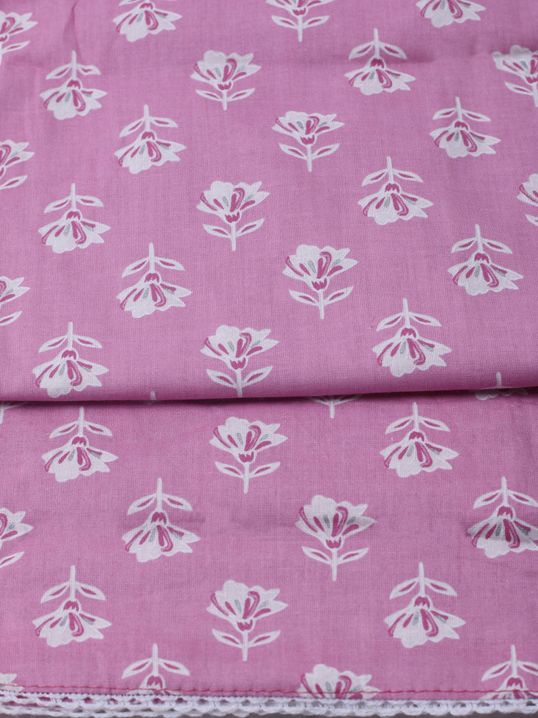 Neck Embroidered Cotton Blend Unstitched Suit With Dupatta