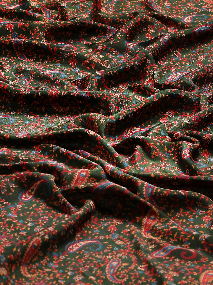 Digital Printed Crepe Saree