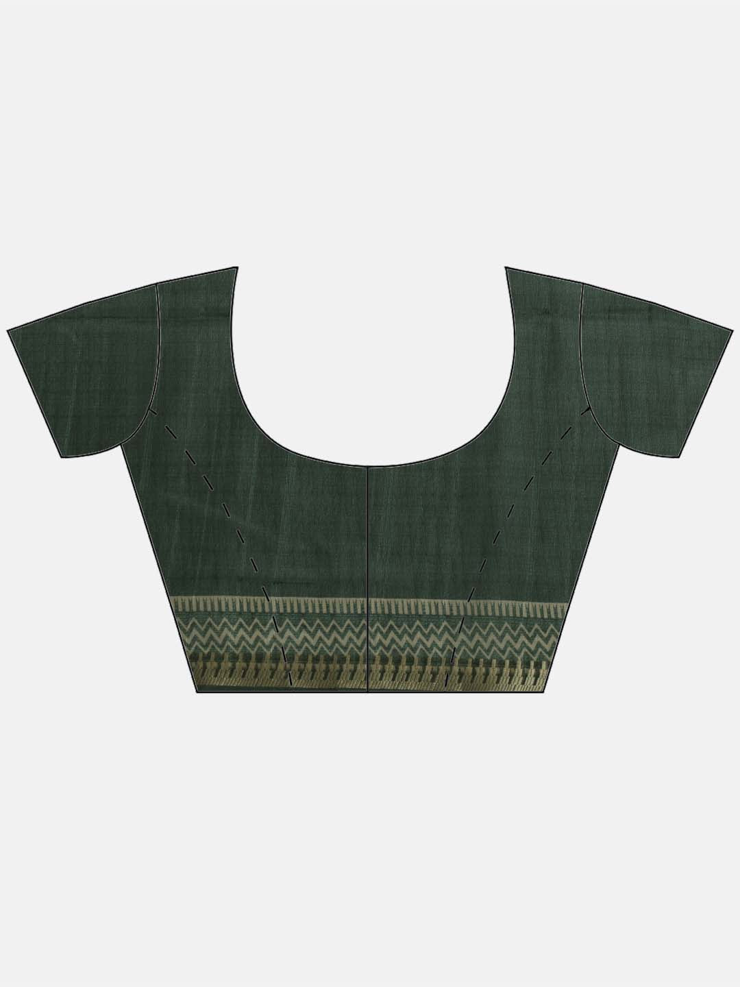 Printed Tussar Saree