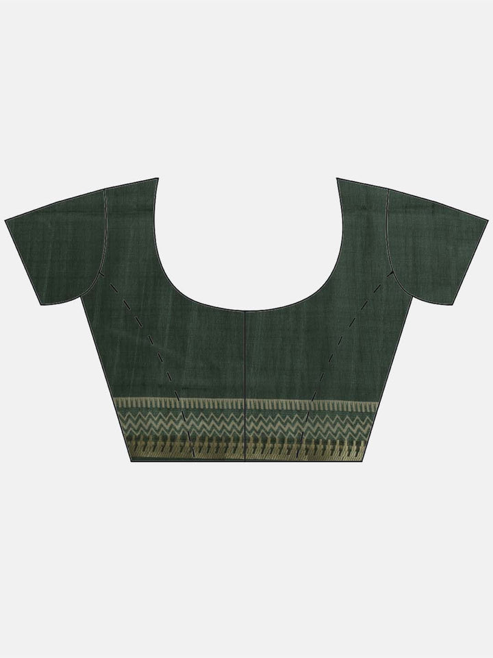 Printed Tussar Saree