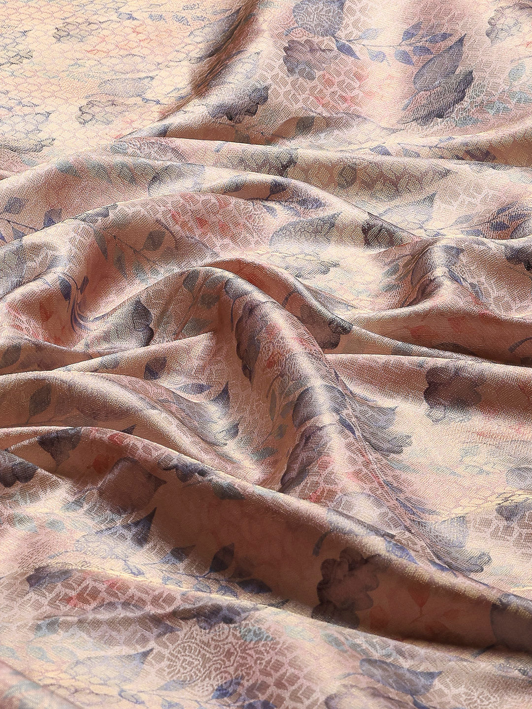 Digital Floral Printed Art Silk Saree