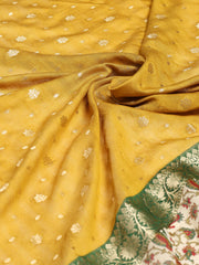 Digital Printed Cotton Blend Woven Saree