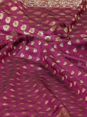 Stone Booti Banarasi Woven Saree