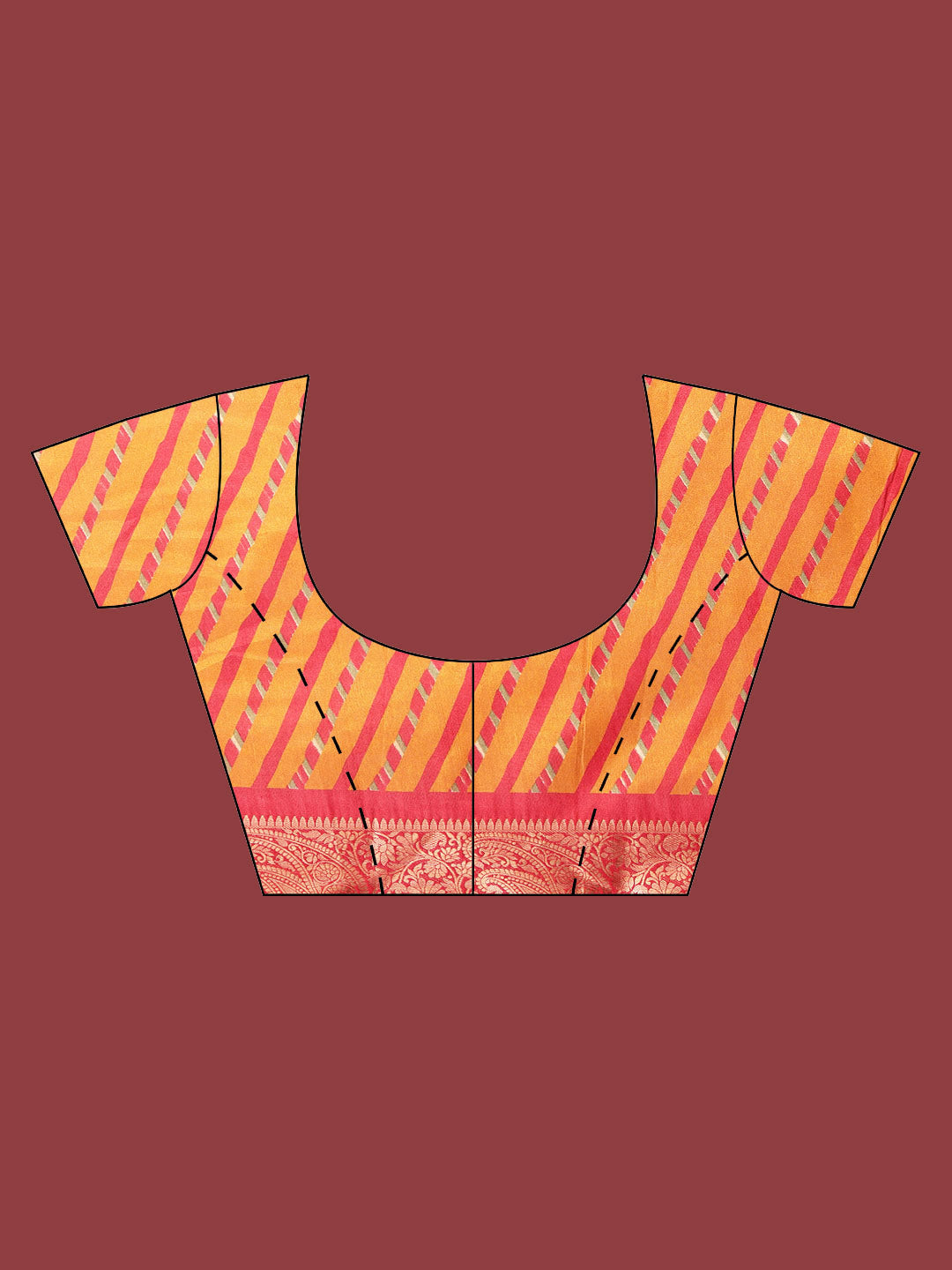 Printed Art-Tusser Saree