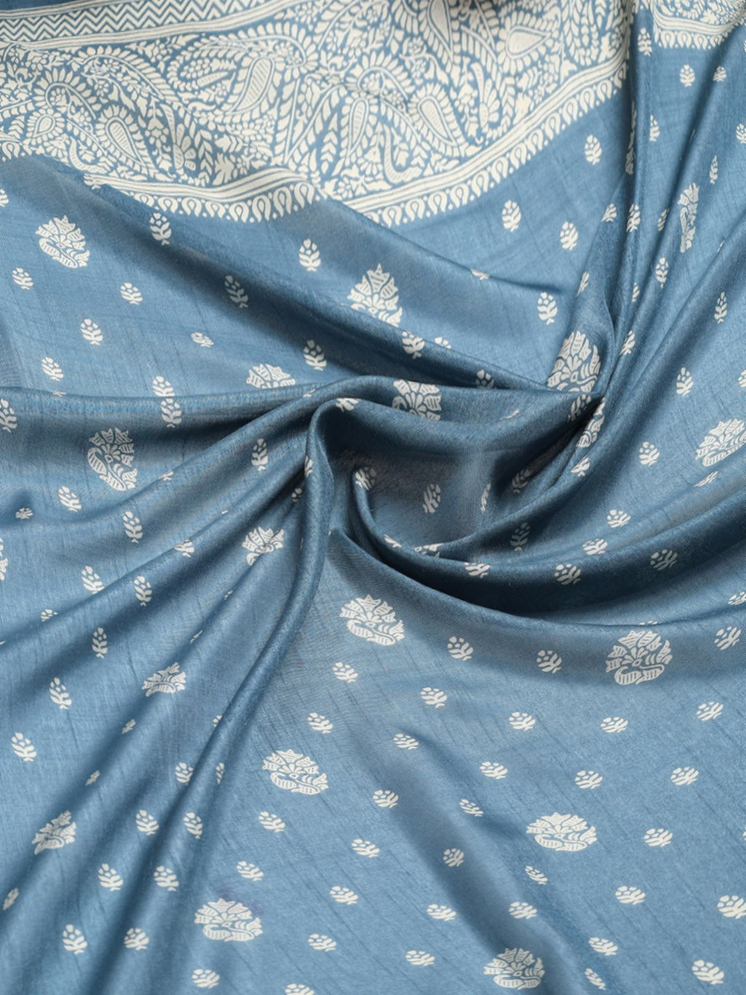 Printed Booti Dola Cotton Woven Saree