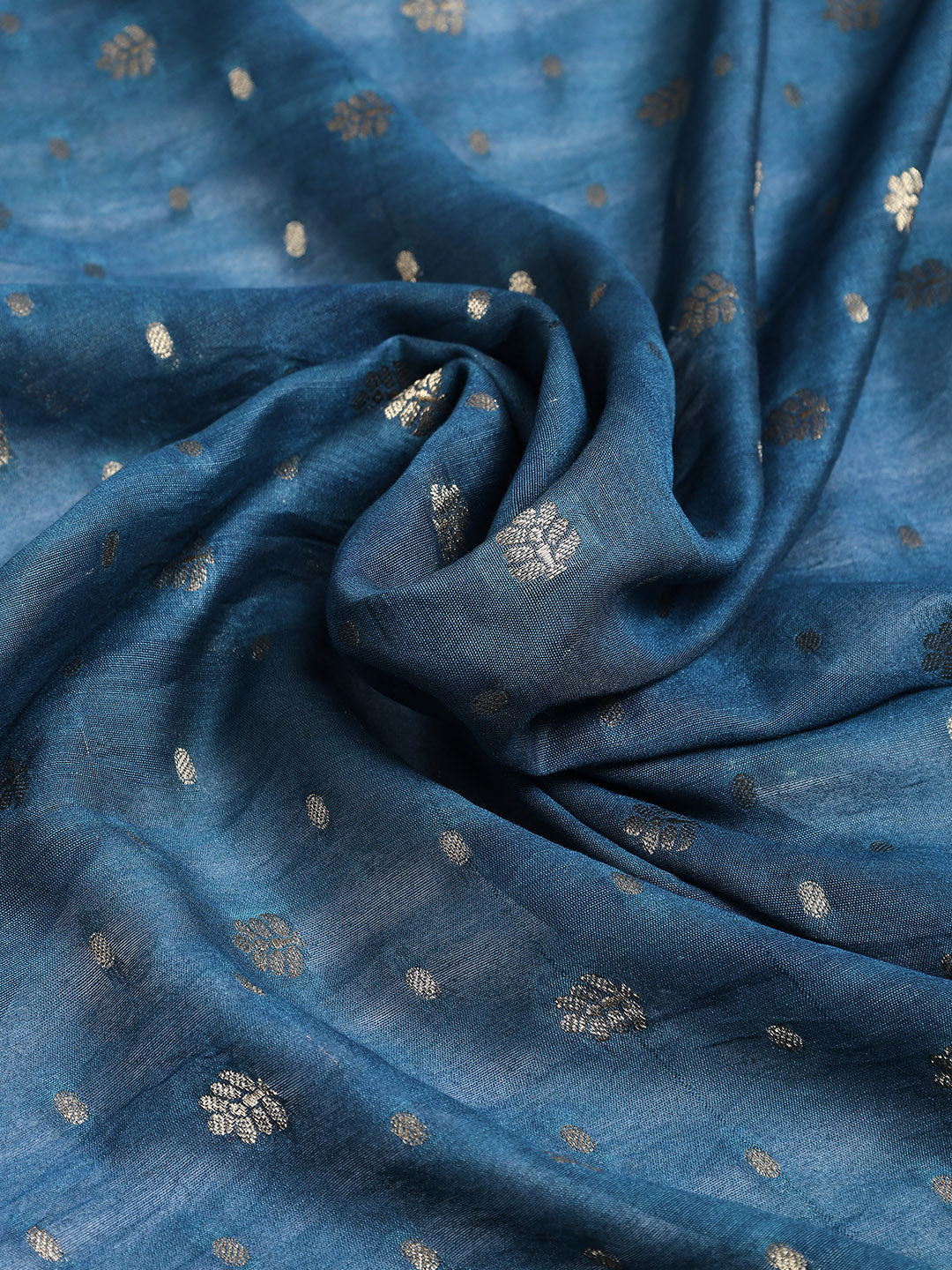 Digital Printed Cotton Blend Woven Saree