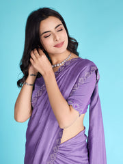 Stone Embroidery Tissue Saree