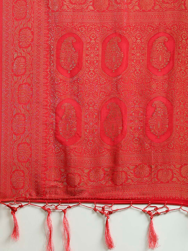Plain Crepe Saree