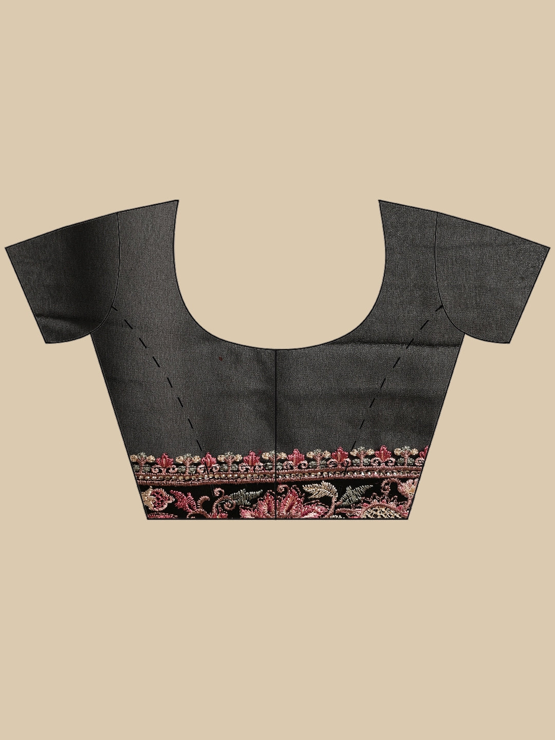 Embroidered Georgette Saree