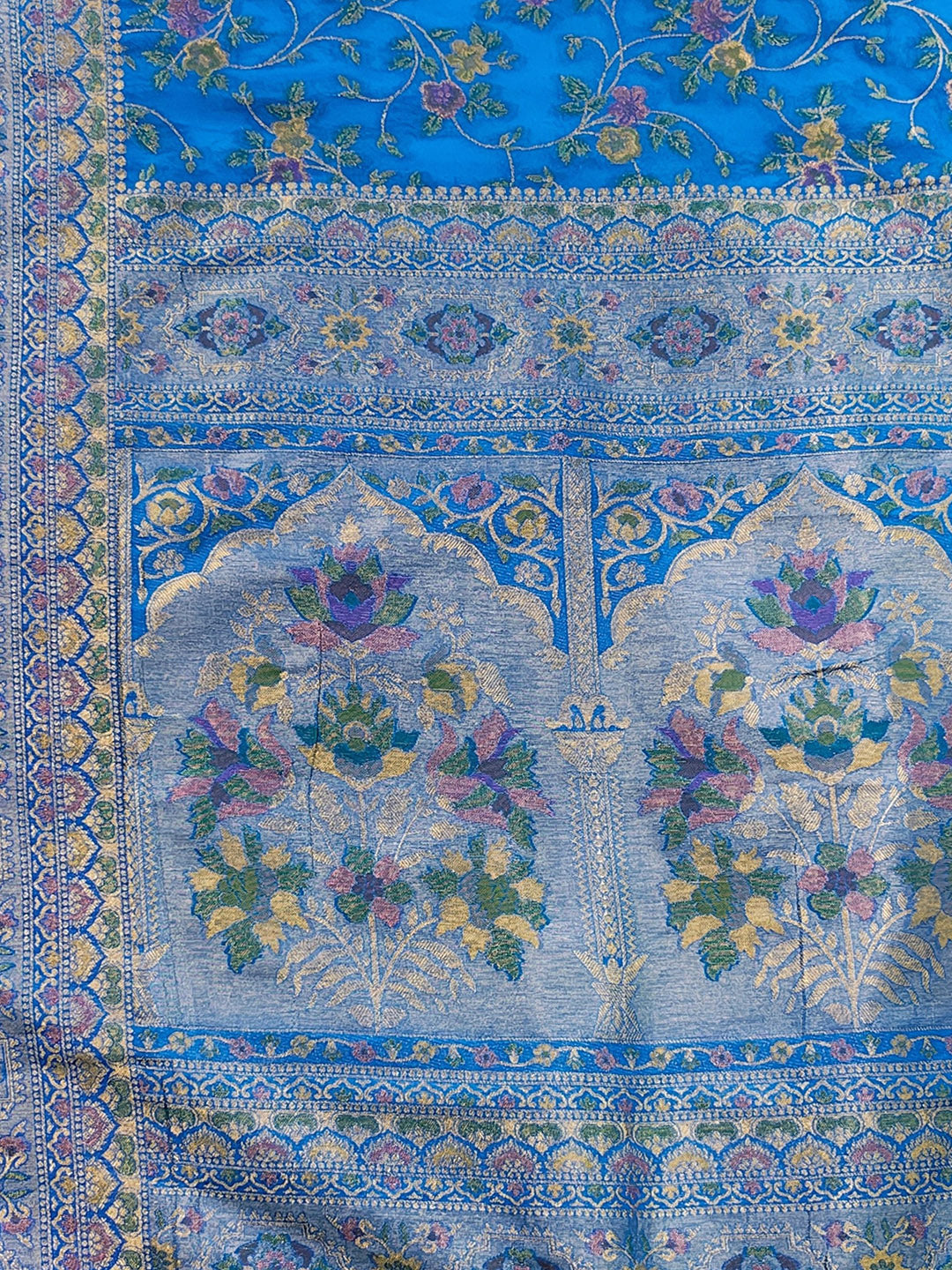Woven Design Pashmina Saree