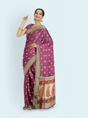 Zari Booti Art Silk Woven Saree