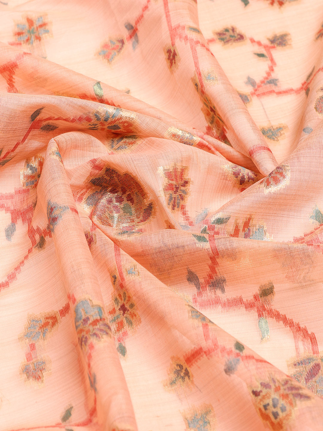 Zari Jaal Art Silk Woven Saree