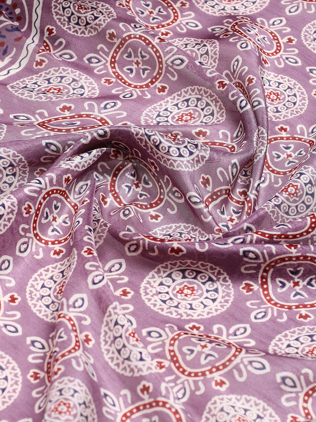 Ajrak Printed Dola Cotton Woven Saree