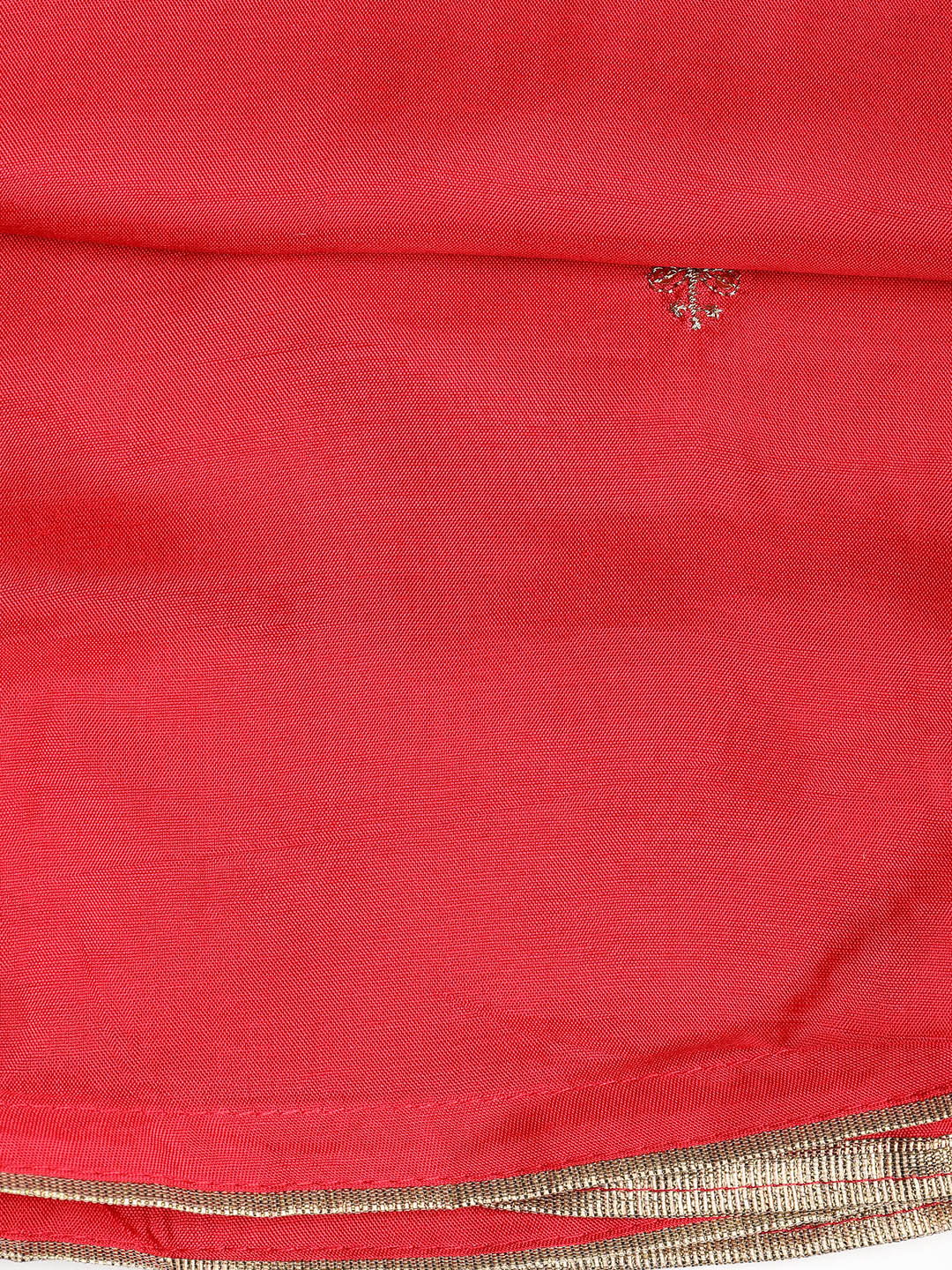 Embroidered Chanderi Unstitched Suit With Dupatta