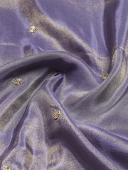 Stone Embroidery Tissue Saree