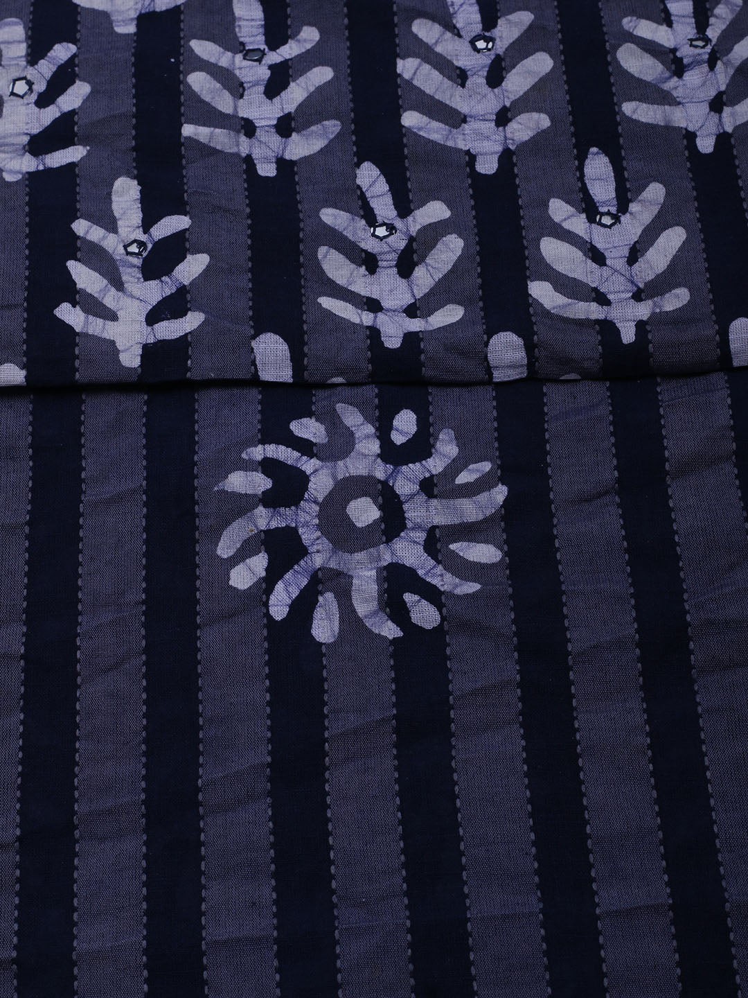 Printed Cotton Blend Unstitched Suit With Dupatta