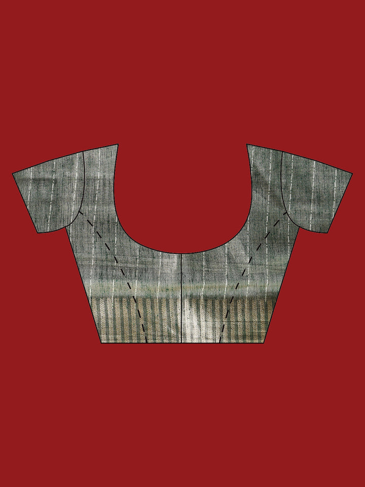 Zaari Border Art Silk Saree