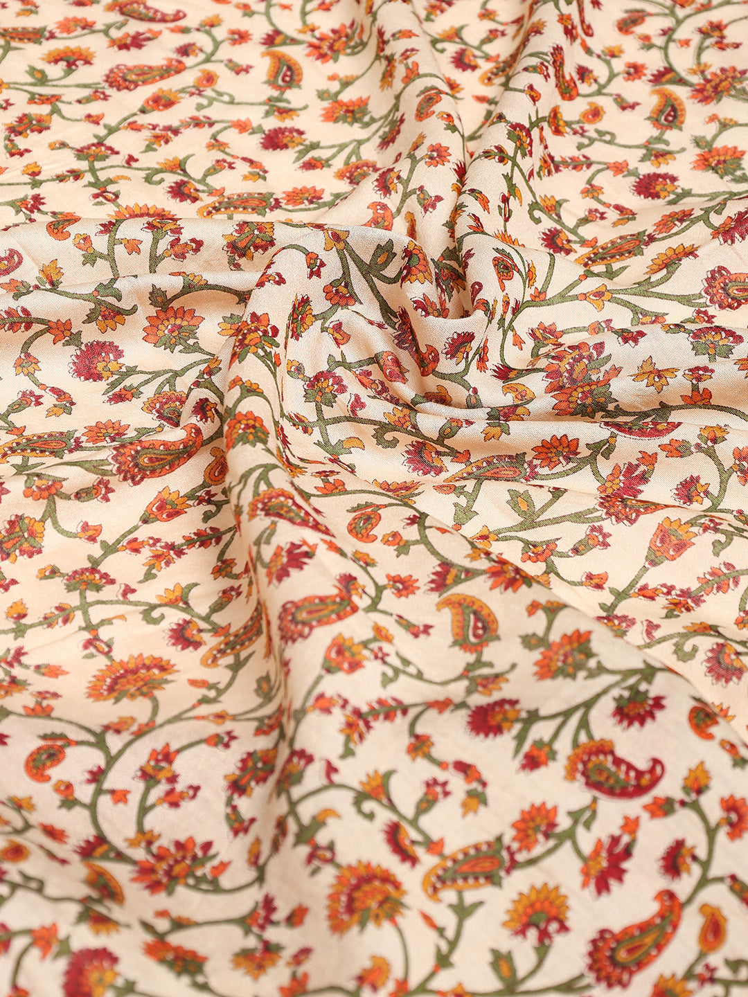Digital Printed Cotton Blend Woven Saree