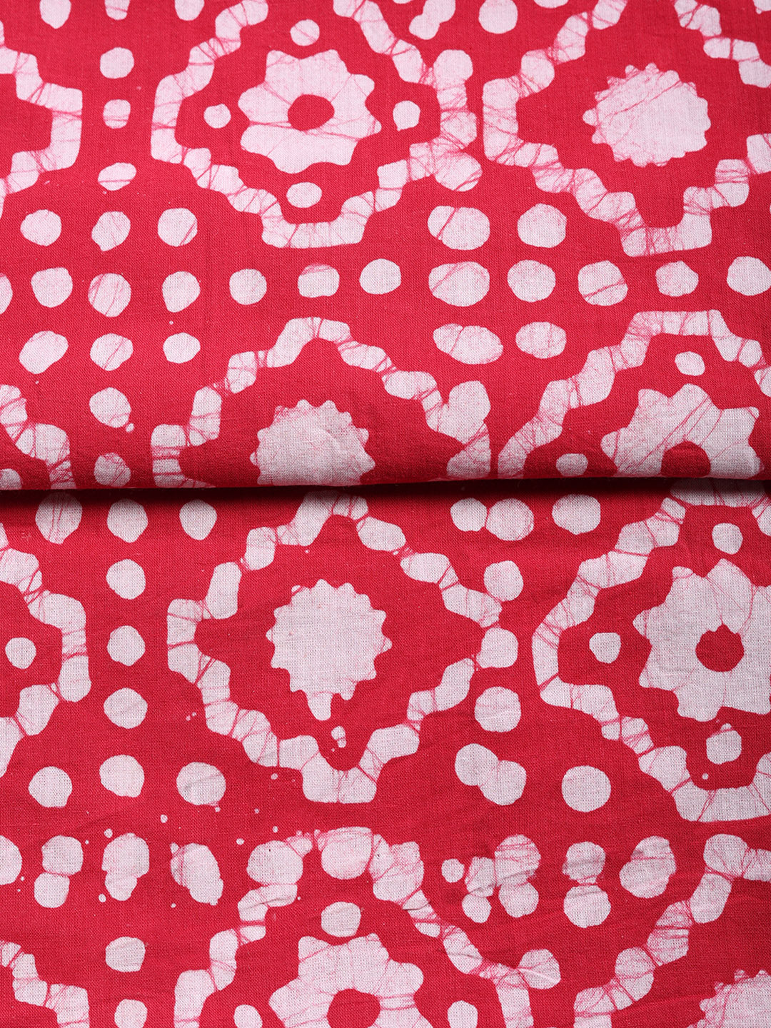 Printed Cotton Blend Unstitched Suit With Pant &amp; Dupatta