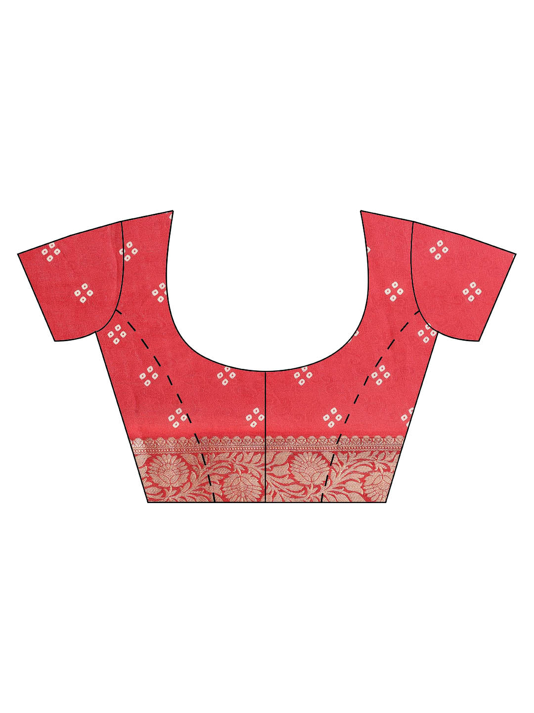 Digital Printed Georgette Saree