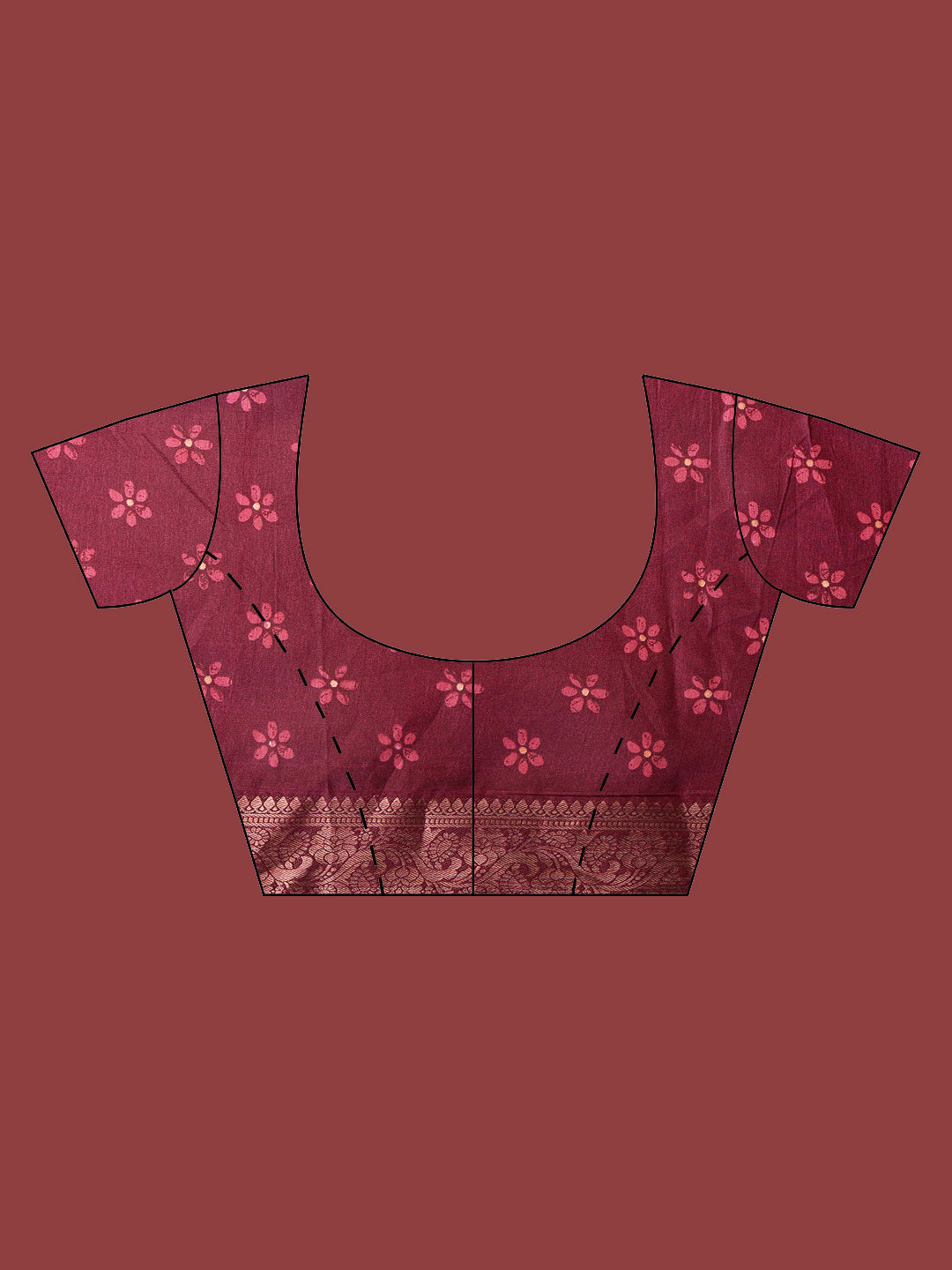 Printed Art-Tusser Saree