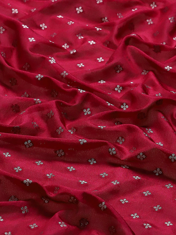 Zaari Jaal Crepe Saree