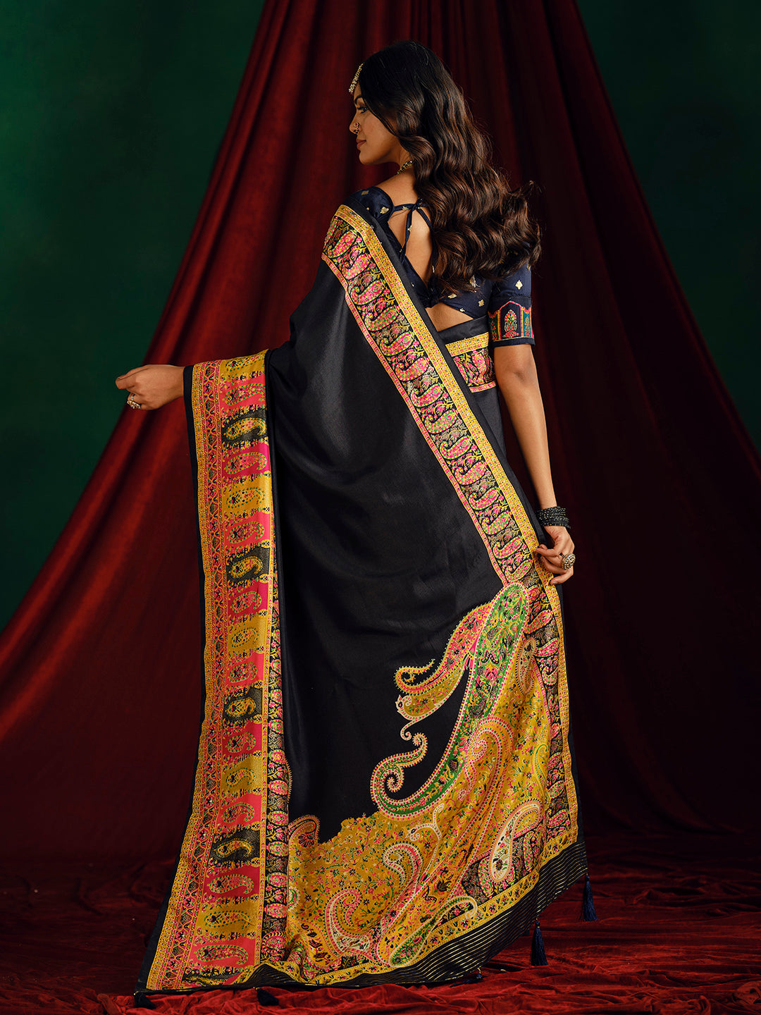 Printed Art Silk Saree