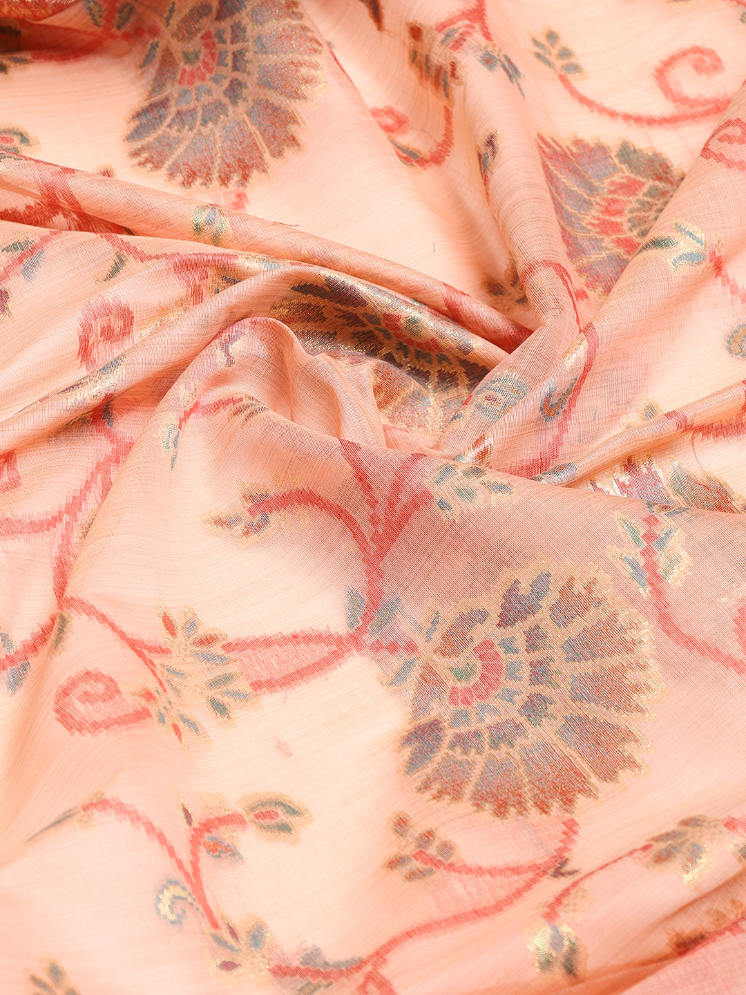 Zari Jaal Art Silk Woven Saree
