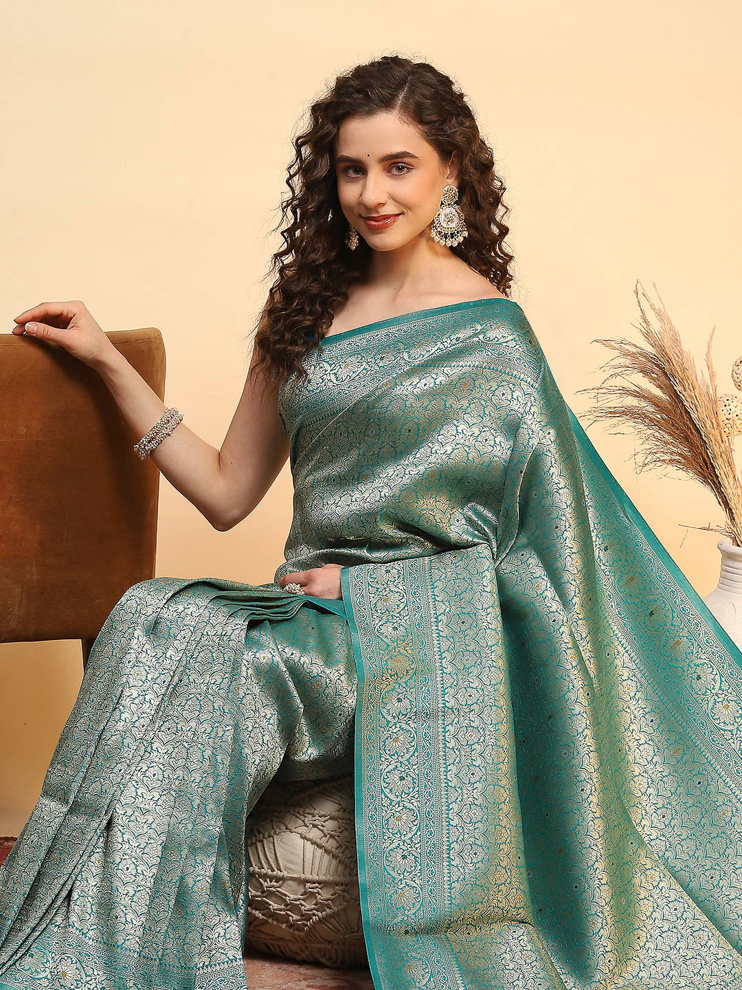 Woven Design Art Silk Saree
