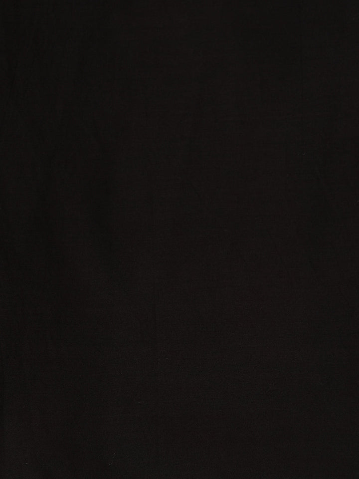 Neck Patti Cotton Blend Unstitched Suit With Dupatt
